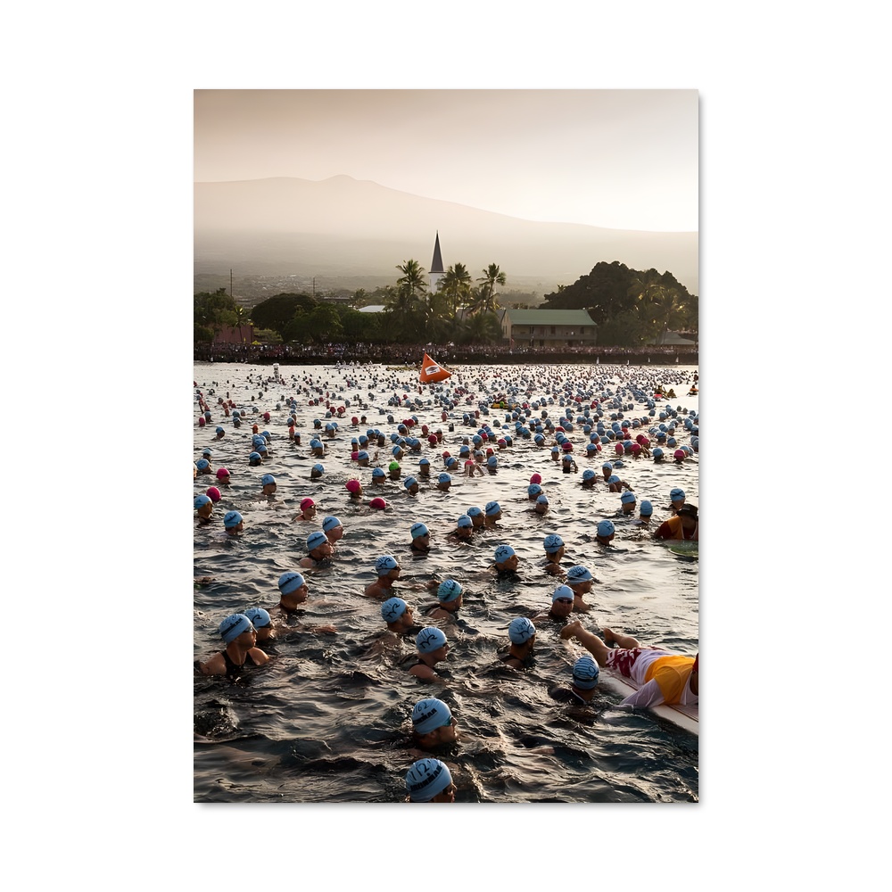 Poster Triathlon au Crépuscule